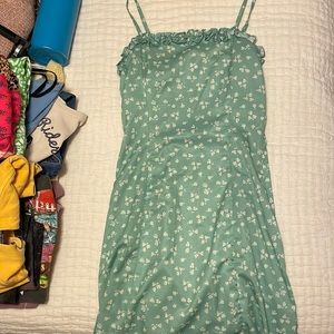 Shein flowered mini dress
